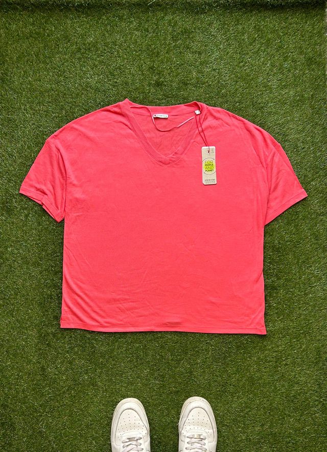 Street One Camiseta Verano Punto Roja Talla 44