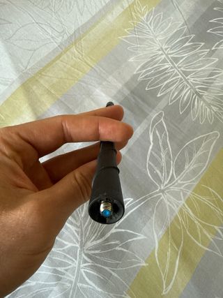 Antena coche negra