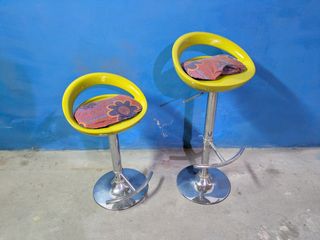 Taburetes de Barra Ikea Amarillos