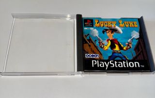 JEDI POWER BATTLES y LUCKY LUKE PS1 PERFECTOS PAL🇪🇸