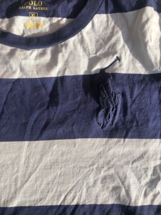Camiseta Polo Ralph Lauren Rayas T-XL niño 1,70