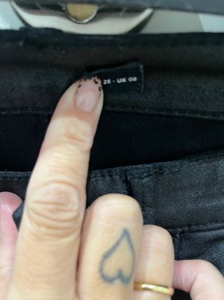 Pantalón Stradivarius Negro