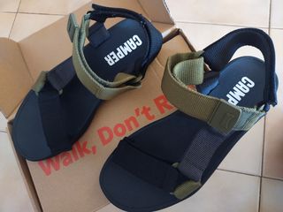Sandalias Camper Negras y Verde Oliva