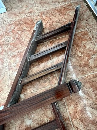 Barandilla de madera para escalera