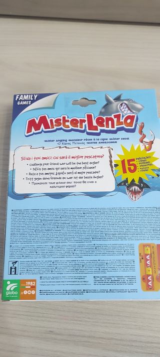 Gioco Mister Lenzo Family Games