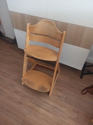 Trona evolutiva madera