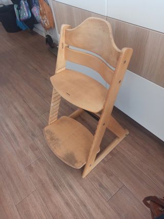 Trona evolutiva madera