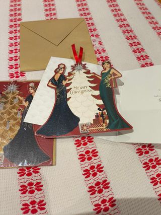 Lote 20 Tarjetas Felicitación Navidad