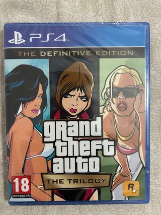 GTA Trilogy Definitive Edition PS4