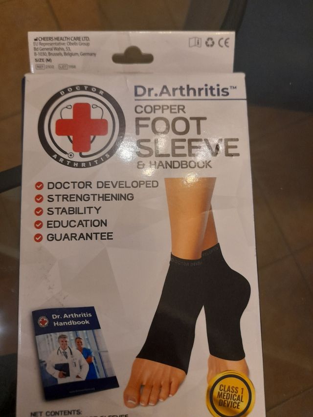 Cavigliera Dr. Arthritis Copper Taglia M