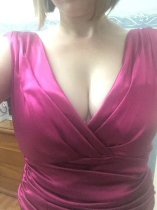 Vestido fiesta rosa/fucsia formal