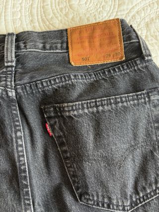 Pantalón vaquero Levis Negro 