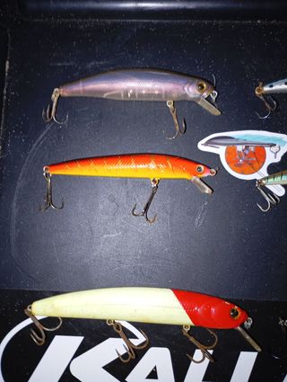 Señuelos de pesca variados
