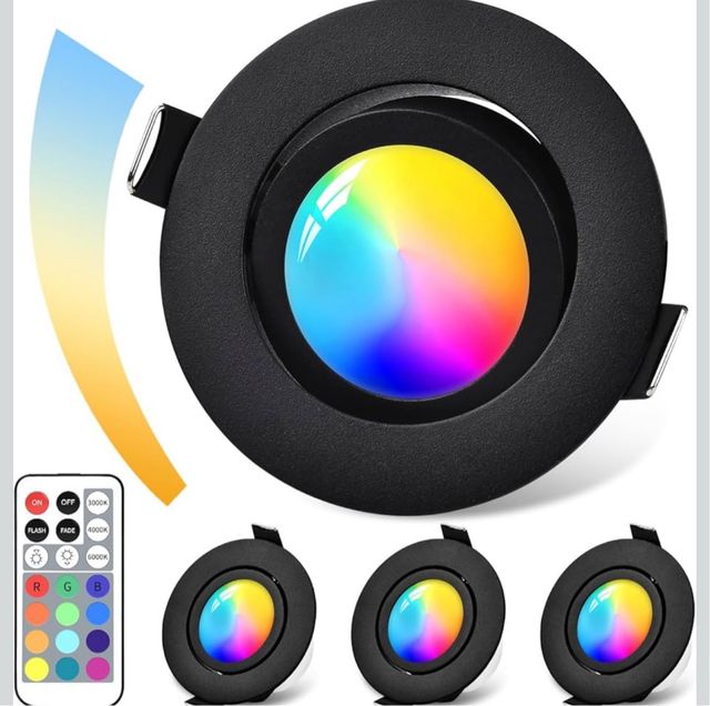 Pack 4 focos LED regulables - Sin Abrir