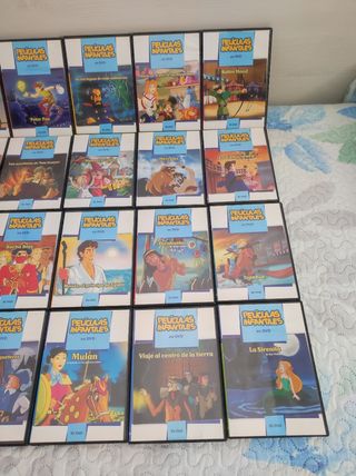 Lote 24 Películas Infantiles DVD (Español)