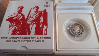VATICANO 2€ CONMEMORATIVAS PROOF diversos años