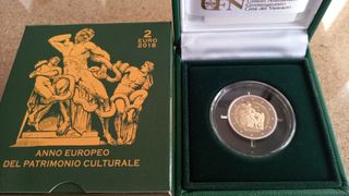 VATICANO 2€ CONMEMORATIVAS PROOF diversos años