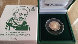 VATICANO 2€ CONMEMORATIVAS PROOF diversos años