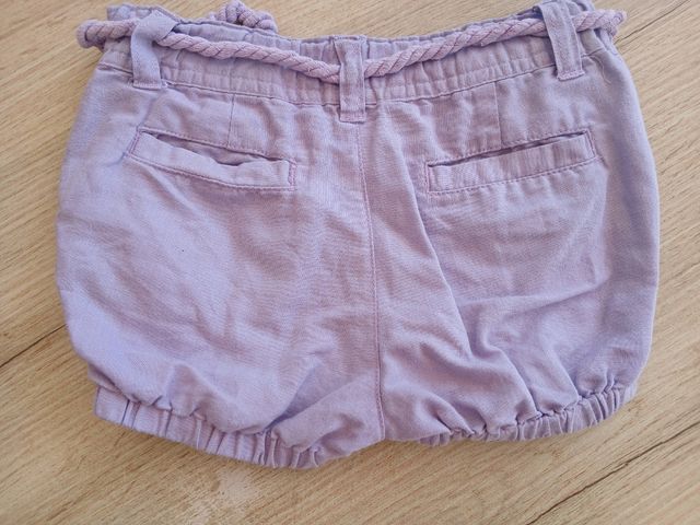 Pantalón corto Zara Baby Lila