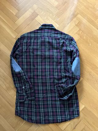 Camisa Scalpers Cuadros Verde y Rojo