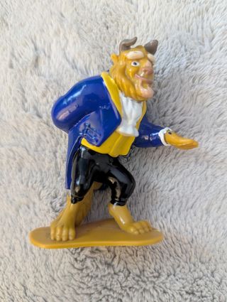 Figuras PVC Disney La Bella y la Bestia