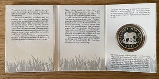 WWF Monedas Plata Colección