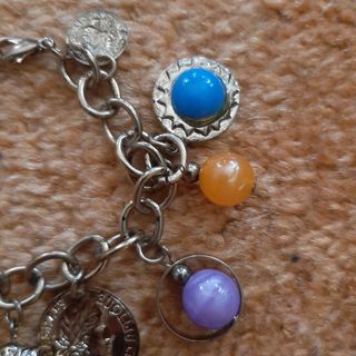 Pulsera charms vintage años 90