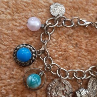 Pulsera charms vintage años 90