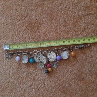 Pulsera charms vintage años 90