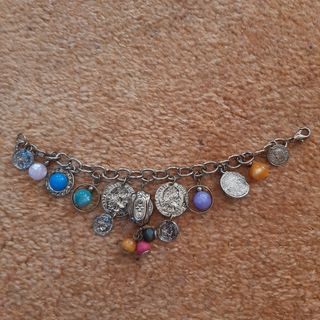Pulsera charms vintage años 90