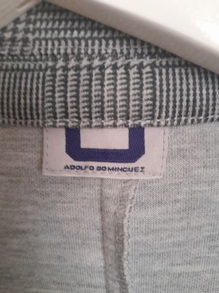 Americana Adolfo Domínguez Gris