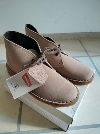 Clarks Desert Boot Beige Scamosciato