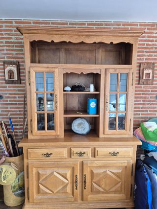 Alacena madera maciza artesanal