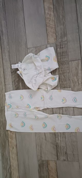 Leggings niña arcoíris talla 4 años