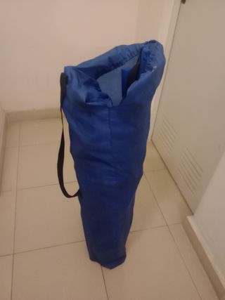 Tumbona plegable multiusos azul