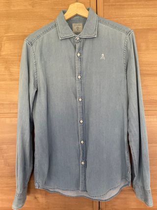 Camisa Scalpers Azul Talla S