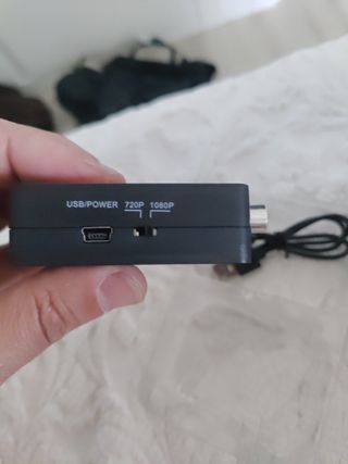 Adaptador MINI AV2HDMI UP Scaler 1080P