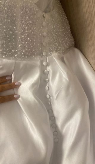 Vestido blanco corto nuevo