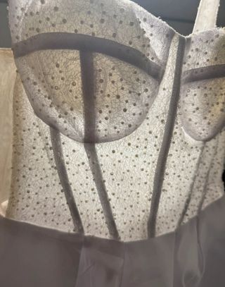 Vestido blanco corto nuevo