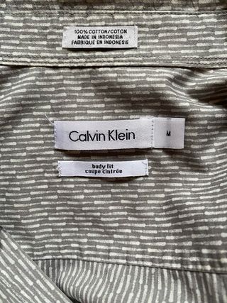 Camicia Uomo Calvin Klein M