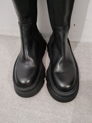Botas altas Zara negras