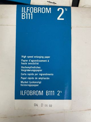 Carta fotografica Ilford Ilfobrom B11 2 18x24