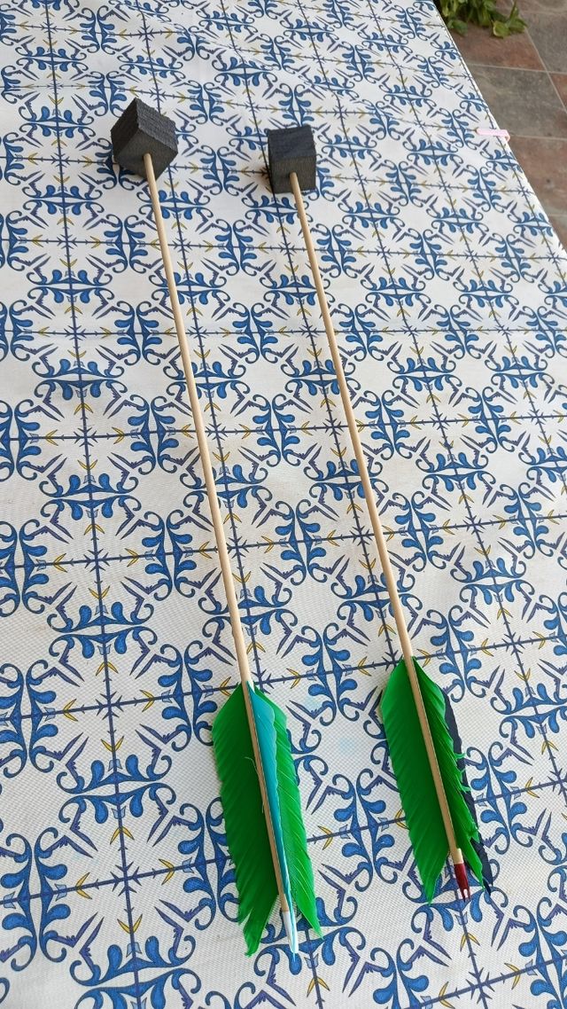 Flechas de arco sin punta