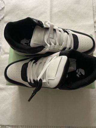 Scarpe Off-White nere e bianche mai indossate