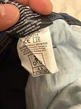 Pantalón vaquero moto Seventy Degrees