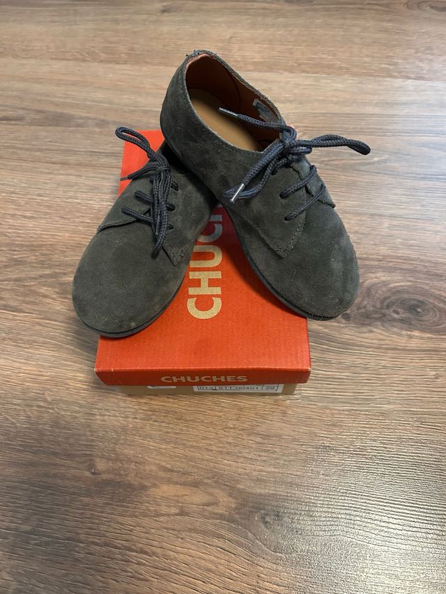 Zapatos blucher con cordones niño