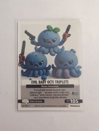 Carta Skifidol Evil Baby Octi Triplets
