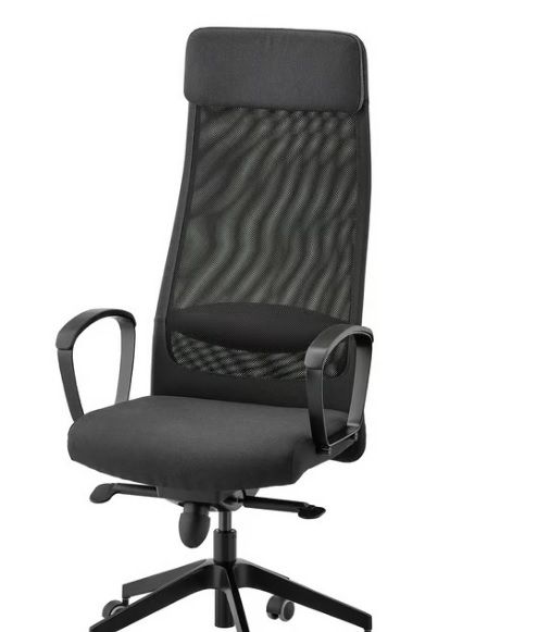 Silla de escritorio Ikea Markus Negra