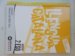 Libro catalán 2 ESO. Nuevo 9788448961886
