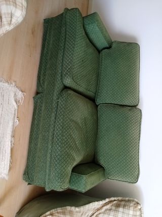 Sofá verde